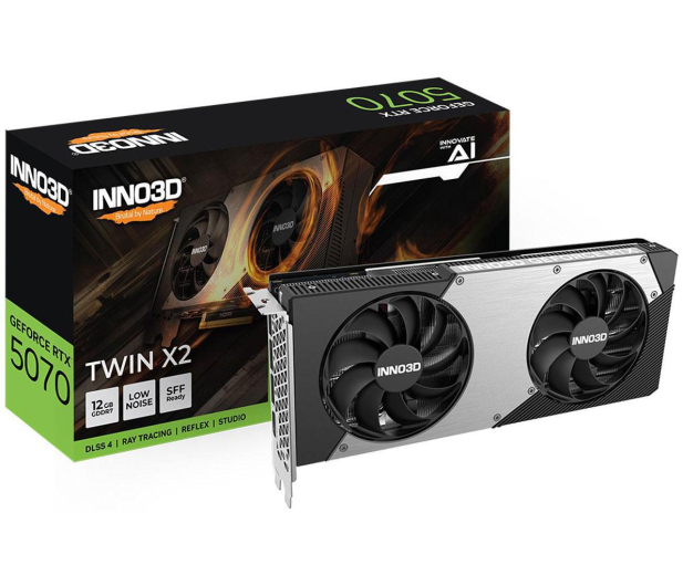 INNO3D GeForce RTX 5070 Twin X2 12GB GDDR7 DLSS4 - 1319117 - zdjęcie